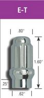 Extended Thread (ET) Chrome Spline Drive 12mm x 1.50 Lug Nuts (24pcs + Spline Key)