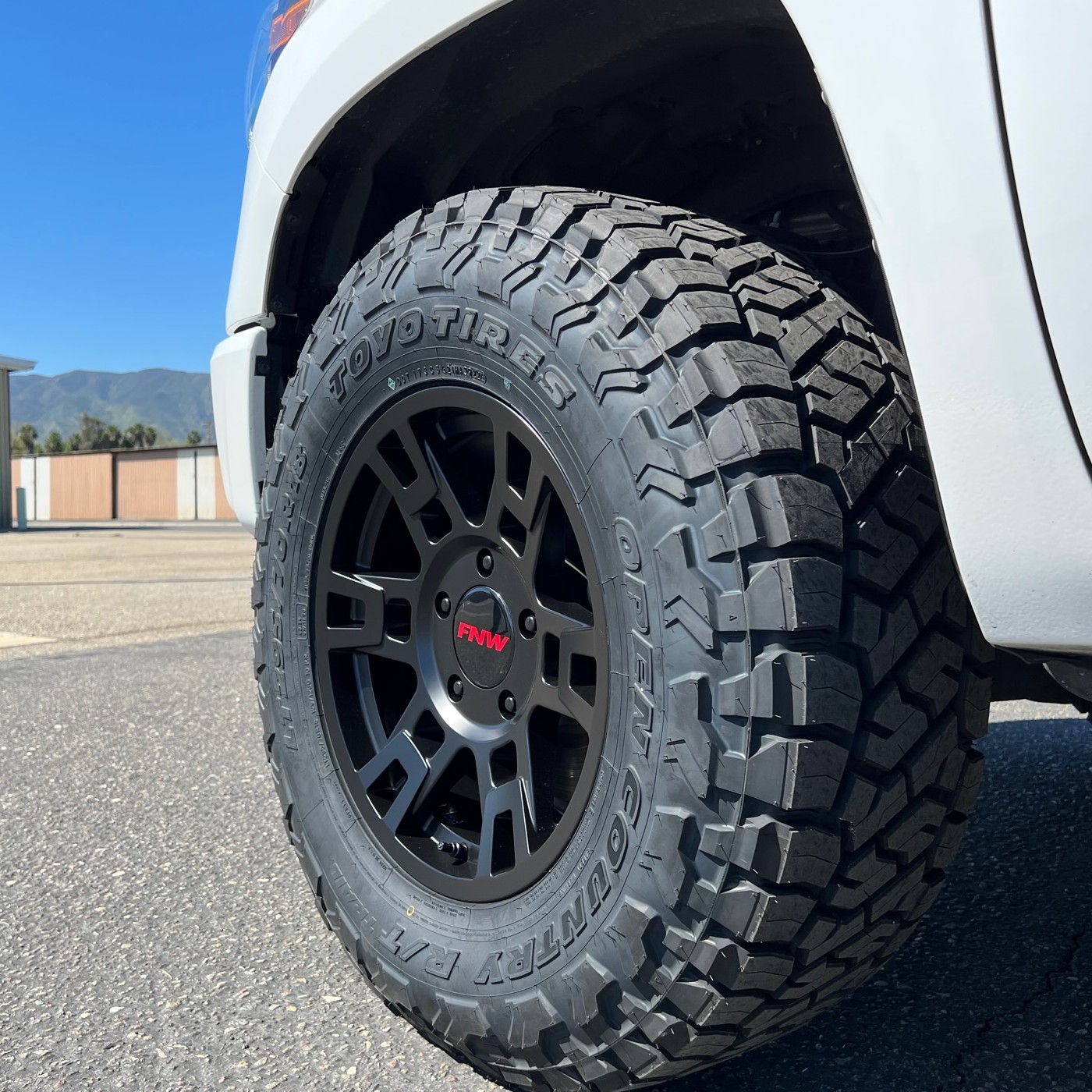 18" FN Wheels ƒ(x) Pro : 18x9" +25mm 5x150 Matte Black - Set of Four Wheels - Image 3
