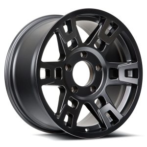 18" FN Wheels Æ’(x) Pro : 18x9" +25mm 5x150 Matte Black - Set of Four Wheels