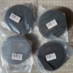 PSCP23DGM8 TR-1 STYLE CAPS : MATTE GUNMETAL (SET OF FOUR CAPS)