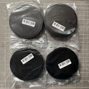 PSCP23GGM5 TR-1 STYLE CAPS : HIGH GLOSS DARK GUNMETAL (SET OF FOUR CAPS)