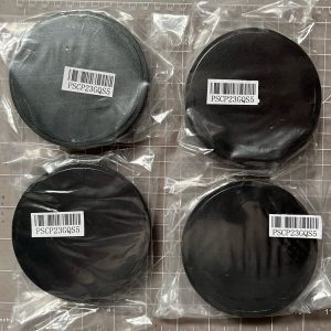 PSCP23GQS5 TR-1 STYLE CAPS : GRAPHITE GUNMETAL (SET OF FOUR CAPS)