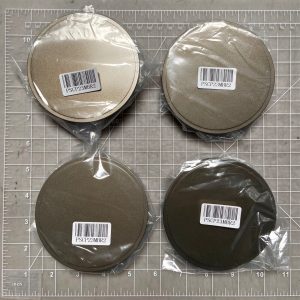 PSCP23MBR2 TR-1 STYLE CAPS : MATTE BRONZE (SET OF FOUR CAPS)