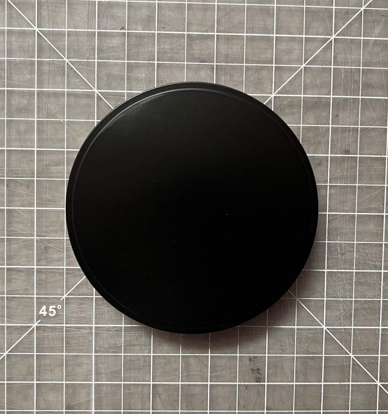 TR-1 MB CENTER CAPS : MATTE BLACK (SET OF FOUR CAPS) - Image 2